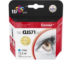 Tb Print Kasetė rašaliniams spausdintuvams Kasetė rašaliniams spausdintuvams TB TBC-CLI571XLC