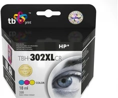 Tb Print Kasetė rašaliniams spausdintuvams Kasetės rašaliniams spausdintuvamsTB TBH-302XLCR
