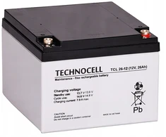 Technocell TCL26-12 TECHNOCELL Akumuliatorius AGM 12V 26Ah
