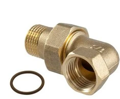 Tdm_Brass Išardoma jungtis 230NOR, ½”, vidinis/išorinis sriegiai