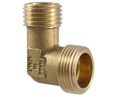 Alkūnė 212L, TDM Brass, 1", 90°, išoriniai sriegiai