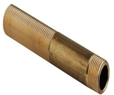 Ilgasriegis 105S, TDM Brass, ½", 200 mm, išorinis sriegis
