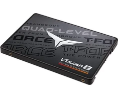 Team Group VULCAN Z QLC 4 TB, SSD - juodas/pilka, SATA 6 Gb/s, 2,5