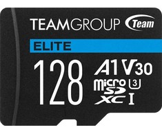 Atminties kortelė Team Group Tab TeamGroup Elite Micro SDXC 128 GB klasė 10 UHL- / U3 A1 V30 (TEAUSDX128GIV30A103)