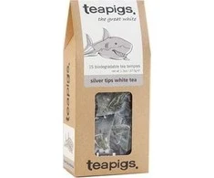 Teapigs Arbatos arbatinukai Sidabriniai patarimai Baltos 15 piramidės