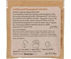 Teapigs medaus krūmo ir rooibos arbata 1 vokas