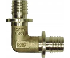 Tece Kelio 90 ° 20mm žalvaris - 707020