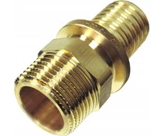 Tece Nipel perėjimas GZ 16mm x 1 / 2 "žalvaris (705502)