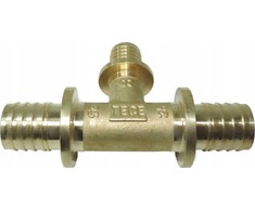 Tece Sumažintas triratis 25x20x25mm žalvario - 710515