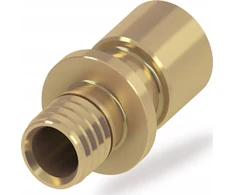 Tece Tece jungtis litavimo ir presavimo jungtims 25x22/28 mm Cu, žalvario standartas TECEflex 713925