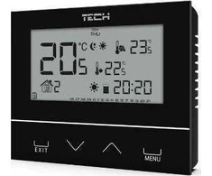 Tech ST- 292V2 kambario dvivietis bevielis (3 mm stiklo) juodas