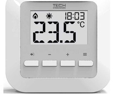Tech Dviejų būsenų kambario reguliatorius ST-295v2 baltas