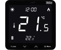 Tech Sterowniki Tech Dvivietis valstybės kambarys valdymo blokas R-10S Plius L-10, juoda STR10SPBK