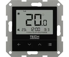 Tech Laidinis, dviejų būsenų kambario reguliatorius, skirtas F-4Z v1 rėmo sistemoms - Juodas