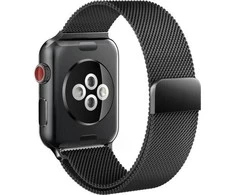 Išmaniojo laikrodžio Apple 1/2/3 dirželis, Juodos spalvos, 38mm