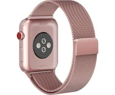 Išmaniojo laikrodžio Apple 1/2/3 dirželis, Rausvos spalvos, 42mm