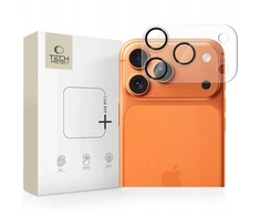 Telefono kameros apsauga Tech-Protect CamFull Fit+ Apple iPhone 17 Pro matte clear