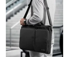 Tech-Protect Defender Bag for 17" Nešiojamas kompiuteris - Juodas