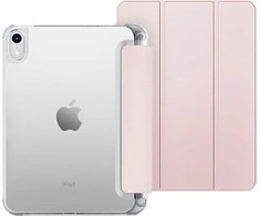Tech-Protect SC Pen Hybrid Apple iPad 10.9” 10 / 2022 / 11” 11 / 2025 – dėklas planšetiniam kompiuteriui rožinės spalvos