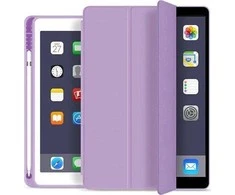 Tech-Protect SC Pen Apple iPad Air 10.9" 2020-2022 / 11" 2024 – dėklas planšetiniam kompiuteriui violetinės spalvos