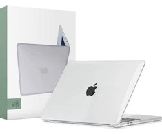 Tech-Protect SmartShell dėklas Apple MacBook Air 13" M2 / M3 / 2022-2024 – skaidrus