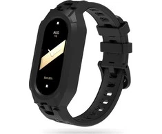 Apsauginė apyrankė Tech-Protect, skirta Xiaomi Smart Band 8/8 NFC, Juodos spalvos