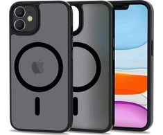 Tech-Protect MagMat MagSafe Apple iPhone 11 – matte dėklas telefonui juodos spalvos