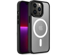 Tech-Protect Dėklas Tech-protect Magmat MagSafe Apple iPhone 13 Pro skaidrus/juodas