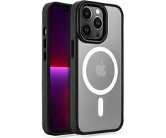 Tech-Protect Dėklas Tech-protect Magmat MagSafe Apple iPhone 13 Pro skaidrus/juodas
