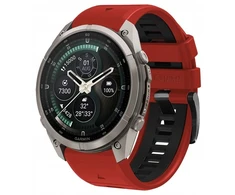 Tech-Protect Dirželis Iconband Pro do Garmin Fenix 5x / 5x Plus / 6x / 6x Pro / 7x / 8 / 8 Pro / 9 / 9 Pro 47 mm Raudona/juodas (THP6050)