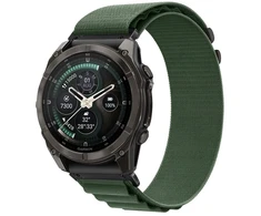 Tech-Protect Nylon Pro dirželis skirtas Garmin Fenix 5x / 5x Plus / 6x / 6x Pro / 7x / 8 / 8 Pro / 9 / 9 Pro 51 mm Military Žalias (THP6036)