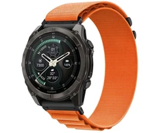 Tech-Protect Dirželis Nylon Pro do Garmin Fenix 5x / 5x Plus / 6x / 6x Pro / 7x / 8 / 8 Pro / 9 / 9 Pro 47 mm Oranžinis (THP6032)