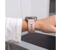 TECH-PROTECT Silikoninis GARMIN FENIX 5S / 5S PLUS / 6S / 6S PRO / 7S / 8 / 9 / 9 PRO (43 MM) miltelių rožinės spalvos