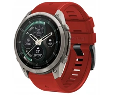 TECH-PROTECT SILIKONINIS GARMIN FENIX 5 / 6 / 6 PRO / 7 / 8 / 8 PRO / E / 9 / 9 PRO (51 MM) RYŠKIAI RAUDONAS
