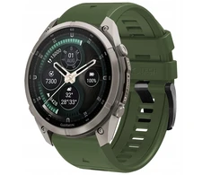 TECH-PROTECT silikoninis GARMIN FENIX 5 / 6 / 6 PRO / 7 / 8 / 8 PRO / E / 9 / 9 PRO (51 MM) karinė žalia