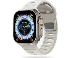 Apyrankė Apple Watch 4 / 5 / 6 / 7 / 8 / SE / Ultra (42 / 44 / 45 / 49 mm) Tech-Protect Iconband Line Starlight
