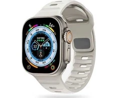 Apyrankė Apple Watch 4 / 5 / 6 / 7 / 8 / SE / Ultra (42 / 44 / 45 / 49 mm) Tech-Protect Iconband Line Starlight