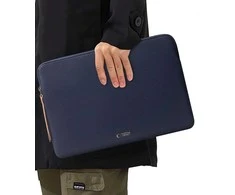Tech-Protect Fleece Nešiojamas kompiuteris Bag 15-16 - Navy Mėlyna