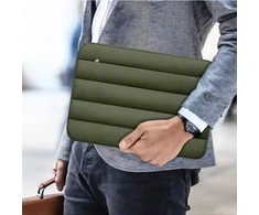 Tech Protect Tech-Protett Fluffy Nešiojamas kompiuteris Bag 15-16 - Žalias