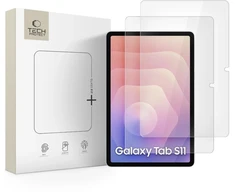 Tech-Protect Glass Fit+ 2-pack apsauginis stiklas skirta Samsung Galaxy Tab S11 11.0 – transparent