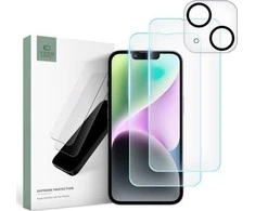 Tech-Protect Supreme Set Apple iPhone 14 2x Apsauginis stiklas Ekranas / Apsauginis stiklas Camera