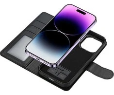 Tech-Protect Wallet MagSafe Apple iPhone 12 / 12 Pro – dėklas telefonui juodos spalvos