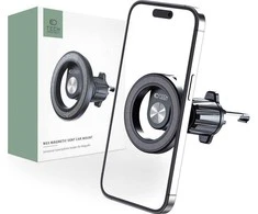 Tech-Protect N53 automobilinis telefono laikiklis su MagSafe oro grotelėms – juodos spalvos