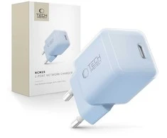 „Tech-Protect NCM25 USB-C PD 25W“ sieninis įkroviklis - Mėlyna