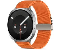 TECH-PROTECT NYLON CLASP SAMSUNG GALAXY WATCH 8 / 9 / CLASSIC (40 / 44 / 46 MM) ORANŽINIS