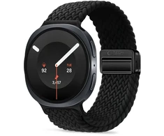 TECH-PROTECT NYLONMAG SAMSUNG GALAXY WATCH 8 / 9 / CLASSIC (40 / 44 / 46 MM) Juodas