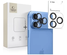 Tech-Protect Camring Fit+ fotoaparato gaubtelis, skirtas iPhone 18 Pro / 18 Pro Max – juodas