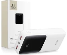Powerbank Tech-Protect PB02 20000mAh 22.5W - baltas