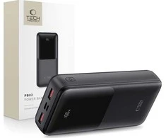 Powerbank Tech-Protect PB02 20000mAh 22.5W - juodas