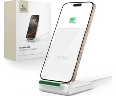 Tech-Protect QI15W-A40 belaidis įkroviklis - Baltas